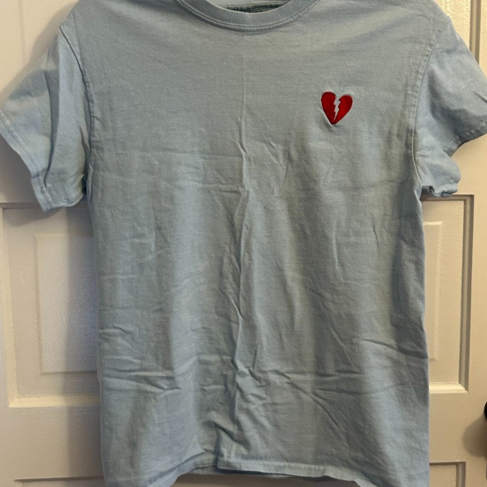 Broken Heart Blue T-Shirt